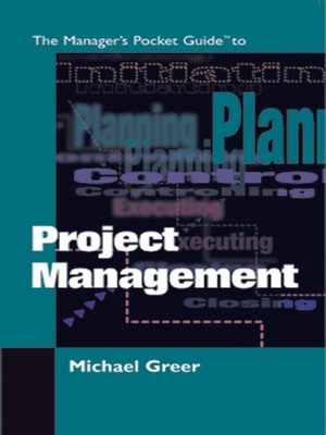 cover image of The Managers Pocket Guide to Project Management